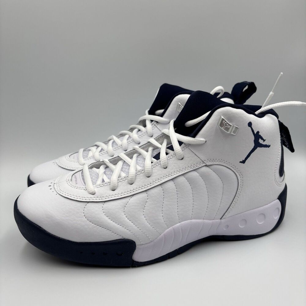 Mens Size 10 Nike Air Jordan Jumpman Pro White Midnight Navy Sneakers DN3686-101